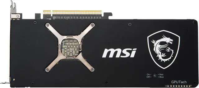 Alt view image 7 of 12 - MSI Radeon RX Vega 56 8GB HBM2 PCI Express x16 CrossFireX Support ATX Graphics Card RX Vega 56 Air Boost 8G OC
