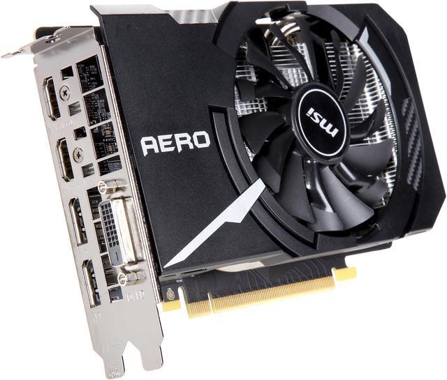 Refurbished: MSI GeForce GTX 1060 Video Card GEFORCE GTX 1060 AERO ...