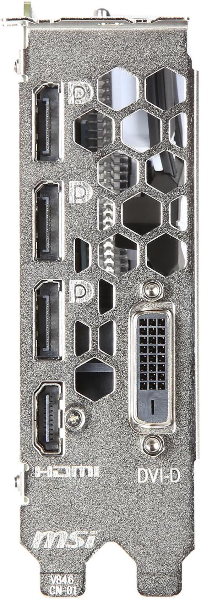 Alt view image 3 of 6 - MSI Radeon RX 570 4GB GDDR5 PCI Express x16 CrossFireX Support ATX Graphics Card RADEON RX 570 ARMOR 4G OC