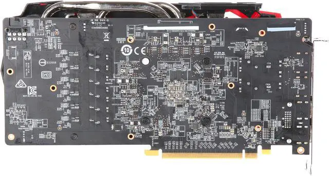 Alt view image 4 of 6 - MSI Radeon RX 570 4GB GDDR5 PCI Express x16 CrossFireX Support ATX Graphics Card RX 570 GAMING X 4G