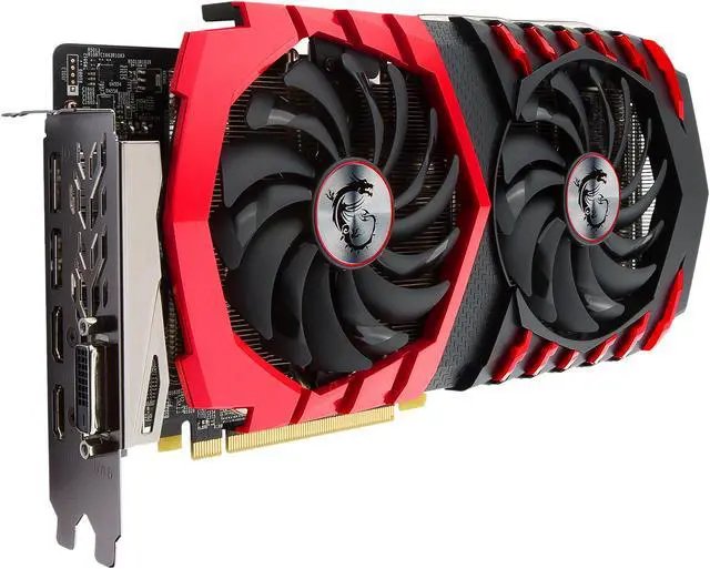 Alt view image 3 of 12 - MSI Radeon RX 570 4GB GDDR5 PCI Express x16 CrossFireX Support Graphics Card Radeon RX 570 GAMING 4G