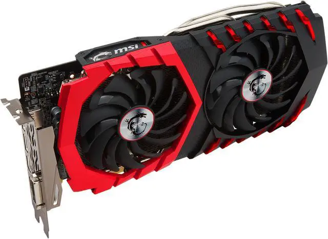 Alt view image 4 of 12 - MSI Radeon RX 570 4GB GDDR5 PCI Express x16 CrossFireX Support Graphics Card Radeon RX 570 GAMING 4G