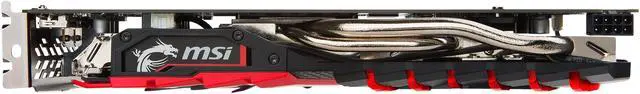 Alt view image 8 of 12 - MSI Radeon RX 570 4GB GDDR5 PCI Express x16 CrossFireX Support Graphics Card Radeon RX 570 GAMING 4G