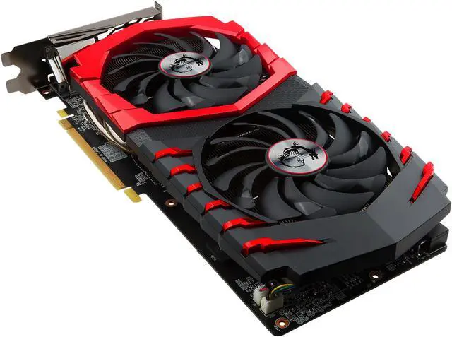 Alt view image 5 of 12 - MSI Radeon RX 570 4GB GDDR5 PCI Express x16 CrossFireX Support Graphics Card Radeon RX 570 GAMING 4G