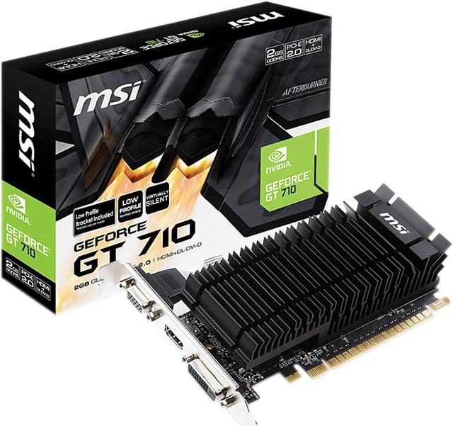 MSI GeForce GT 710 Graphics Card GT 710 2GD5H LP - Newegg.ca