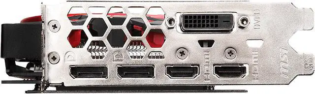 Alt view image 4 of 5 - MSI Radeon RX 580 8GB GDDR5 PCI Express x16 CrossFireX Support Graphics Card RX 580 ARMOR MK2 8G OC