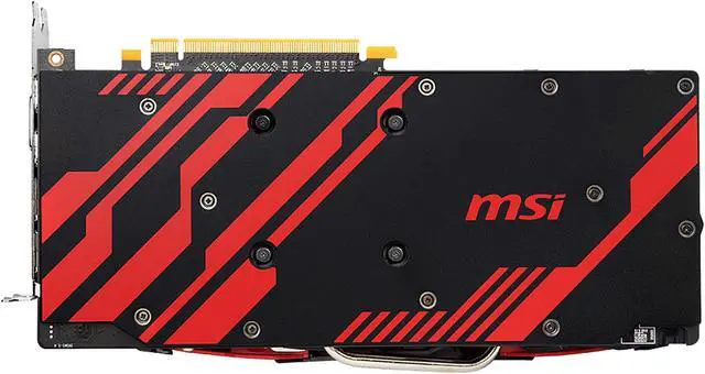 Alt view image 3 of 5 - MSI Radeon RX 580 8GB GDDR5 PCI Express x16 CrossFireX Support Graphics Card RX 580 ARMOR MK2 8G OC