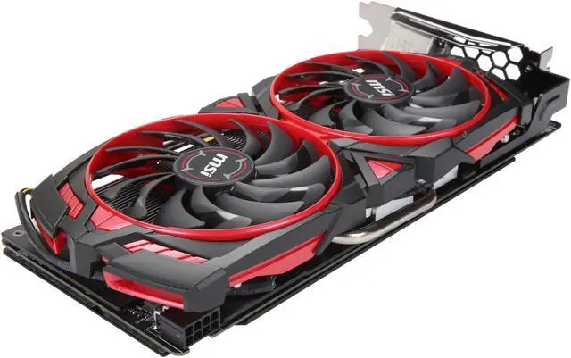 Alt view image 5 of 5 - MSI Radeon RX 570 8GB GDDR5 PCI Express x16 CrossFireX Support Graphics Card RX 570 ARMOR MK2 8G OC