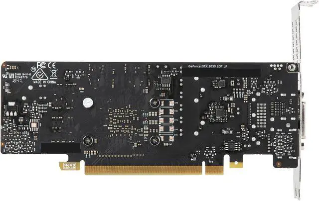 Alt view image 4 of 5 - MSI GeForce GTX 1050 2GB GDDR5 PCI Express 3.0 x16 Low Profile Graphics Card GTX 1050 2GT LP