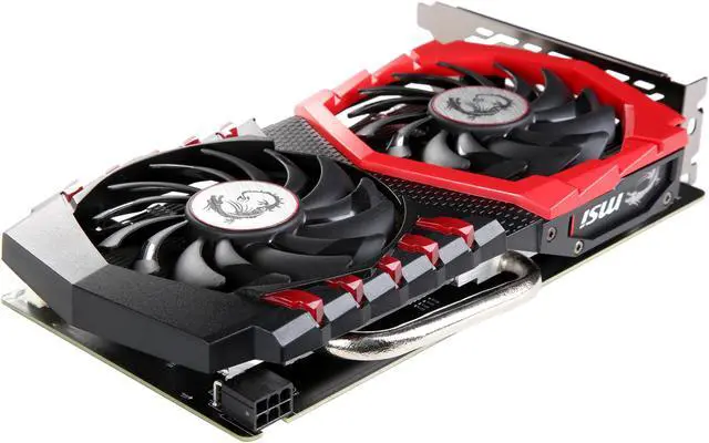 Alt view image 5 of 6 - MSI GeForce GTX 1050 Ti 4GB GDDR5 PCI Express 3.0 x16 ATX Graphics Card GTX 1050 Ti GAMING X 4G