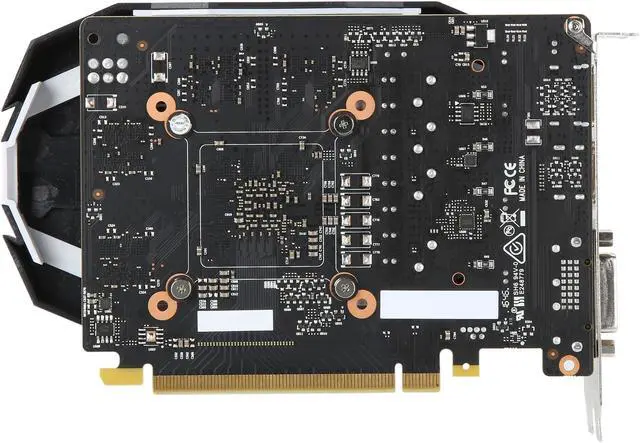 Alt view image 4 of 6 - MSI GeForce GTX 1050 2GB GDDR5 PCI Express 3.0 x16 ATX Graphics Card GTX 1050 2G OC