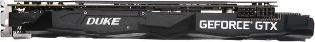 Alt view image 10 of 10 - MSI GeForce GTX 1080 8GB GDDR5X PCI Express 3.0 x16 SLI Support Graphics Card GeForce GTX 1080 DUKE 8G