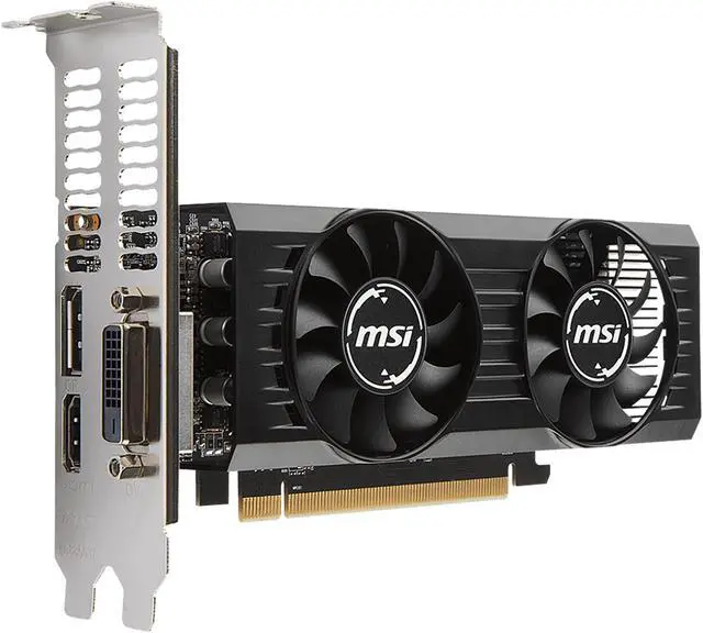 Alt view image 3 of 5 - MSI Radeon RX 560 4GB GDDR5 PCI Express x16 (Uses x8) CrossFireX Support Low Profile Graphics Card Radeon RX 560 4GT LP OC