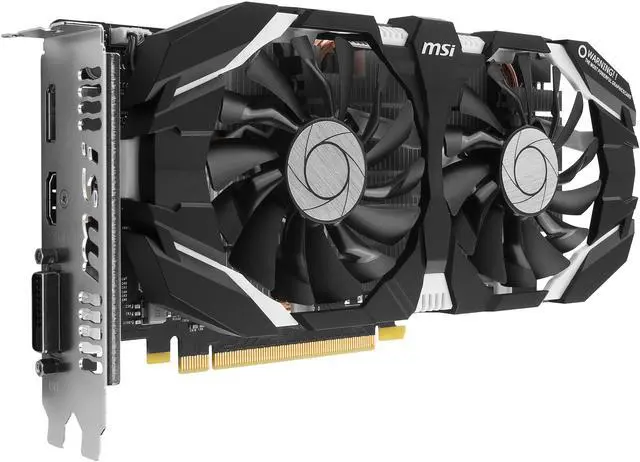 Alt view image 3 of 8 - MSI GeForce GTX 1060 6GB GDDR5 PCI Express 3.0 x16 ATX Graphics Card GeForce GTX 1060 6GT V1
