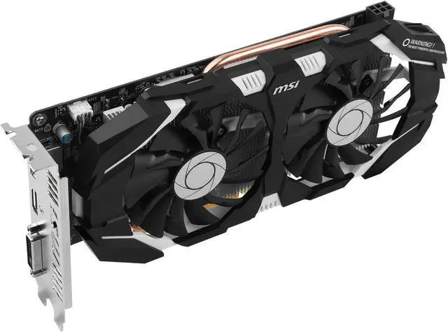 Alt view image 5 of 8 - MSI GeForce GTX 1060 6GB GDDR5 PCI Express 3.0 x16 ATX Graphics Card GeForce GTX 1060 6GT V1