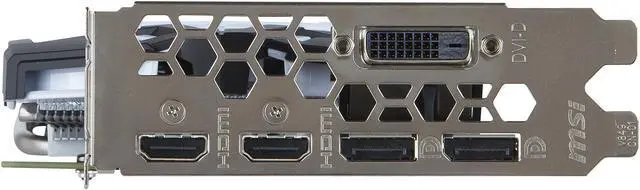 Alt view image 6 of 8 - MSI GeForce GTX 1060 6GB GDDR5 PCI Express 3.0 x16 ATX Graphics Card GTX 1060 ARMOR 6G V1