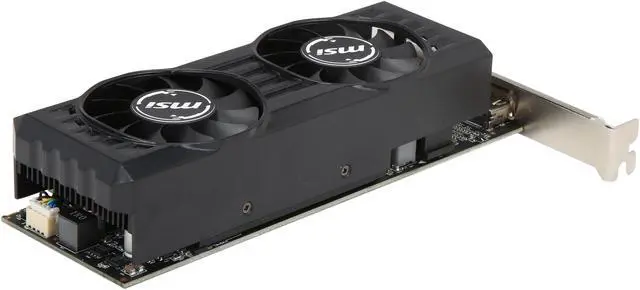 Alt view image 6 of 5 - MSI Radeon RX 550 2GB GDDR5 PCI Express x16 (Uses x8) Low Profile Graphics Card Radeon RX 550 2GT LP OC