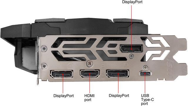 Alt view image 7 of 7 - MSI GeForce RTX 2080 GAMING X TRIO Video Card