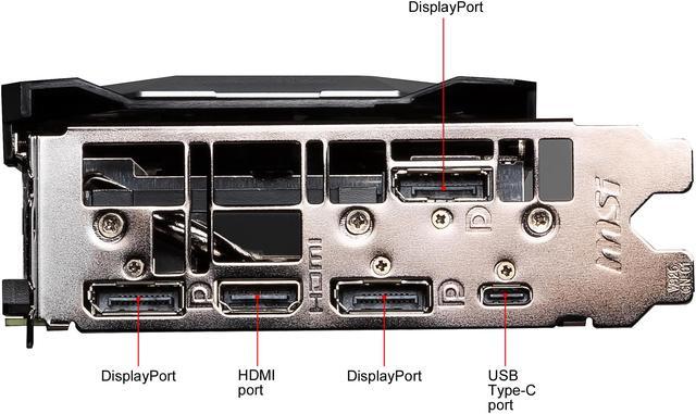 Alt view image 7 of 7 - MSI GeForce RTX 2080 8GB GDDR6 PCI Express 3.0 x16 SLI Support Graphics Card RTX 2080 VENTUS 8G OC