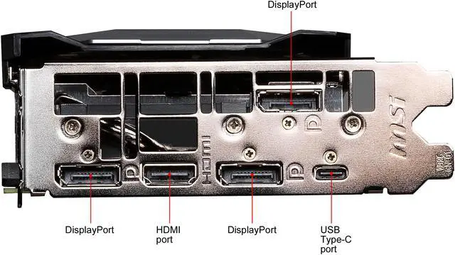 Alt view image 7 of 7 - MSI GeForce RTX 2080 Ti 11GB GDDR6 PCI Express 3.0 x16 SLI Support Graphics Card RTX 2080 TI VENTUS 11G OC