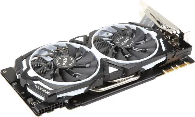 Alt view image 6 of 6 - MSI GeForce GTX 1080 Ti 11GB GDDR5X PCI Express 3.0 x16 SLI Support Graphics Card GeForce GTX 1080 TI ARMOR 11G OC