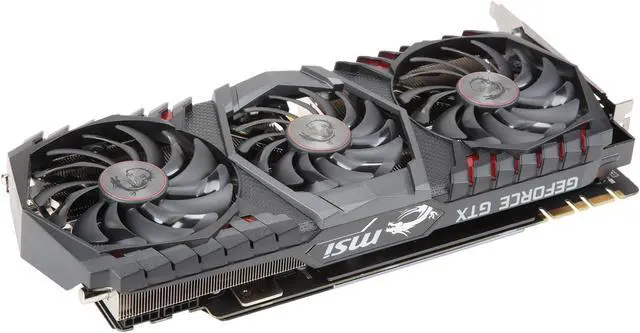 Alt view image 5 of 6 - MSI GeForce GTX 1080 Ti 11GB GDDR5X PCI Express 3.0 x16 SLI Support ATX Graphics Card GTX 1080 Ti GAMING X TRIO