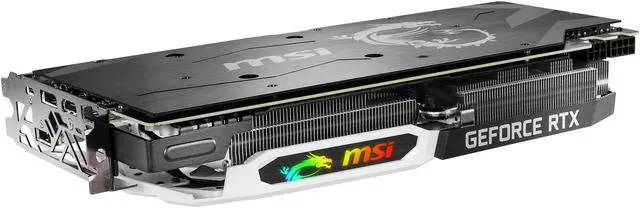 Alt view image 8 of 11 - MSI GeForce RTX 2070 8GB GDDR6 PCI Express 3.0 x16 Graphics Card RTX 2070 ARMOR 8G