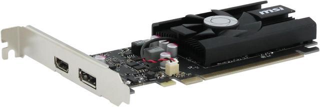 Refurbished: MSI GeForce GT 1030 Video Card GT 1030 2GD4 LP OC 