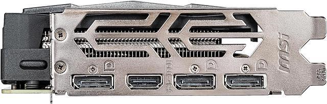 Alt view image 6 of 10 - MSI GeForce GTX 1660 Ti 6GB GDDR6 PCI Express 3.0 x16 Graphics Card GTX 1660 TI GAMING X 6G
