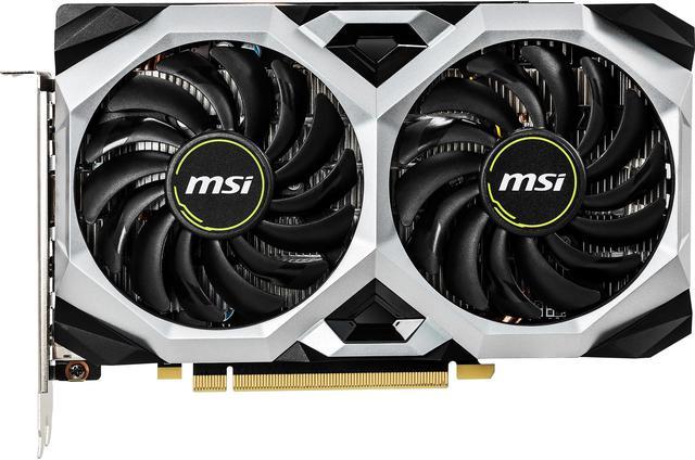 MSI Ventus GeForce GTX 1660 Ti 6GB GDDR6 PCI Express 3.0 x16 Video Card GTX  1660 TI VENTUS XS 6G OC