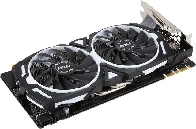 Alt view image 5 of 6 - MSI GeForce GTX 1070 Ti 8GB GDDR5 PCI Express 3.0 x16 SLI Support Graphics Card GTX 1070 TI ARMOR 8G