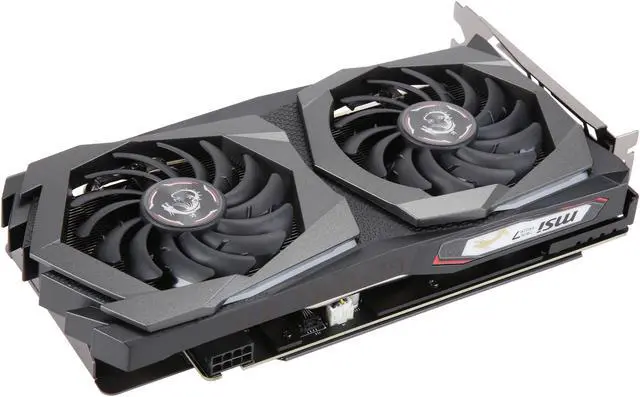 Alt view image 6 of 6 - MSI GeForce GTX 1660 6GB GDDR5 PCI Express 3.0 x16 Graphics Card GTX 1660 GAMING X 6G