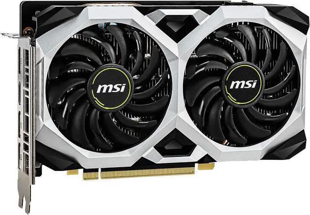 Alt view image 2 of 8 - MSI GeForce GTX 1660 6GB GDDR5 PCI Express 3.0 x16 Graphics Card GTX 1660 VENTUS XS 6G