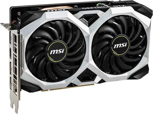 Alt view image 3 of 8 - MSI GeForce GTX 1660 6GB GDDR5 PCI Express 3.0 x16 Graphics Card GTX 1660 VENTUS XS 6G