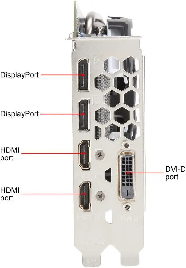 Alt view image 3 of 6 - MSI Radeon RX 580 8GB GDDR5 PCI Express x16 CrossFireX Support Graphics Card RX 580 ARMOR 8G OC