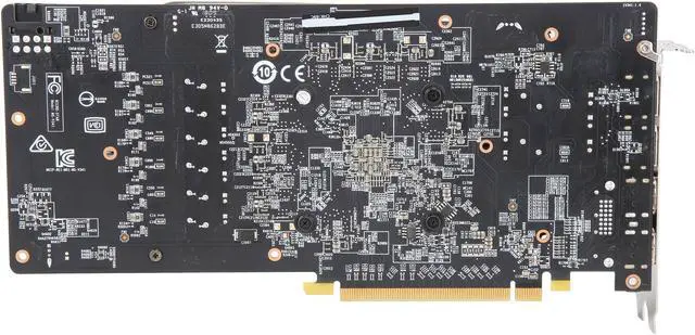 Alt view image 4 of 6 - MSI Radeon RX 580 8GB GDDR5 PCI Express x16 CrossFireX Support Graphics Card RX 580 ARMOR 8G OC