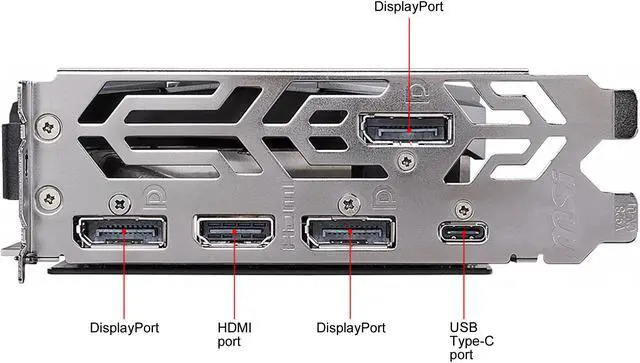 Alt view image 6 of 6 - MSI GeForce RTX 2070 8GB GDDR6 PCI Express 3.0 x16 Graphics Card RTX 2070 DUKE 8G OCV1