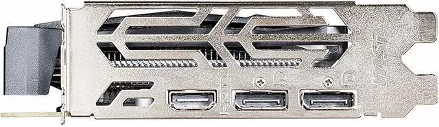 Alt view image 6 of 7 - MSI GeForce GTX 1650 4GB GDDR5 PCI Express 3.0 x16 Graphics Card GTX 1650 GAMING X 4G