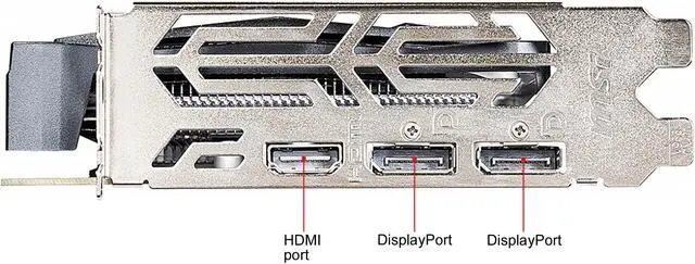 Alt view image 8 of 7 - MSI GeForce GTX 1650 4GB GDDR5 PCI Express 3.0 x16 Graphics Card GTX 1650 GAMING X 4G