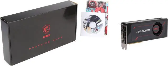 Alt view image 6 of 6 - MSI Radeon RX Vega 56 8GB HBM2 PCI Express x16 CrossFireX Support ATX Graphics Card RX Vega 56 Air Boost 8G OC