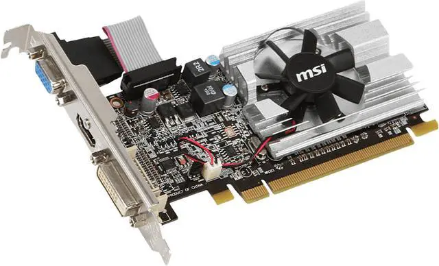 Main image of MSI Radeon HD 6450 1GB DDR3 PCI Express 2.1 x16 Low Profile Graphics Card R6450-MD1GD3/LP