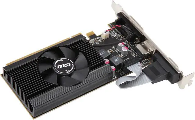 Alt view image 5 of 6 - MSI Radeon R7 240 2GB DDR3 Low Profile Graphics Card R7 240 2GD3 64b LP