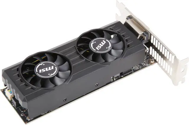 Alt view image 5 of 6 - MSI Radeon RX 560 4GB GDDR5 PCI Express x16 (Uses x8) CrossFireX Support Low Profile Graphics Card RX 560 4GT LP OC