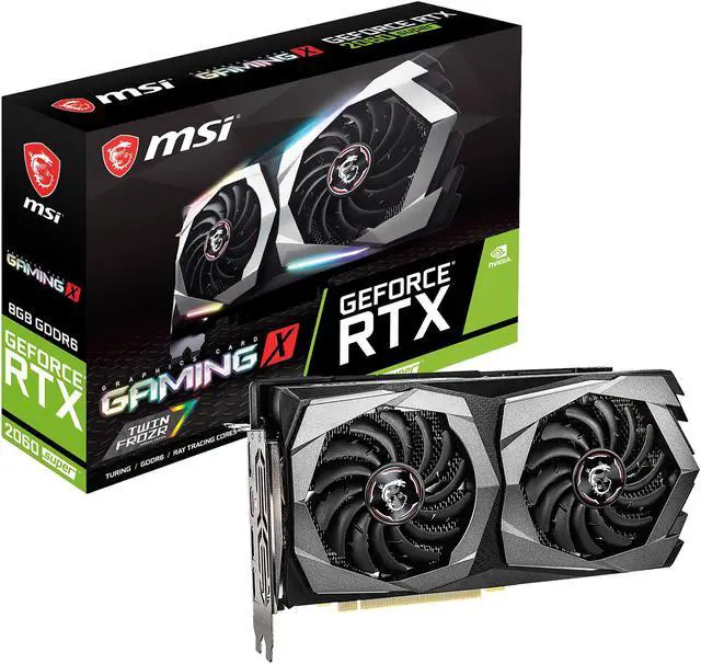 Alt view image 10 of 11 - MSI GeForce RTX 2060 SUPER 8GB GDDR6 PCI Express 3.0 x16 Graphics Card RTX 2060 SUPER GAMING X