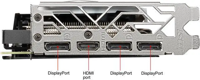 Alt view image 9 of 9 - MSI GeForce RTX 2060 SUPER 8GB GDDR6 PCI Express 3.0 x16 Graphics Card RTX 2060 SUPER ARMOR OC