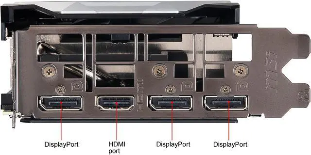 Alt view image 9 of 9 - MSI GeForce RTX 2080 SUPER 8GB GDDR6 PCI Express 3.0 x16 SLI Support Graphics Card RTX 2080 Super Ventus OC