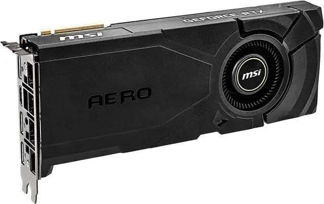 Alt view image 4 of 9 - MSI GeForce RTX 2080 SUPER 8GB GDDR6 PCI Express 3.0 x16 SLI Support Graphics Card RTX 2080 Super Aero