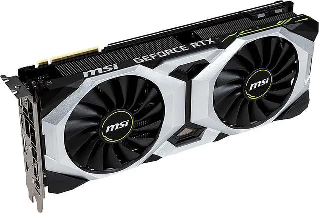 Alt view image 2 of 6 - MSI GeForce RTX 2080 Ti 11GB GDDR6 PCI Express 3.0 x16 SLI Support Graphics Card RTX 2080 Ti VENTUS 11G OCV1