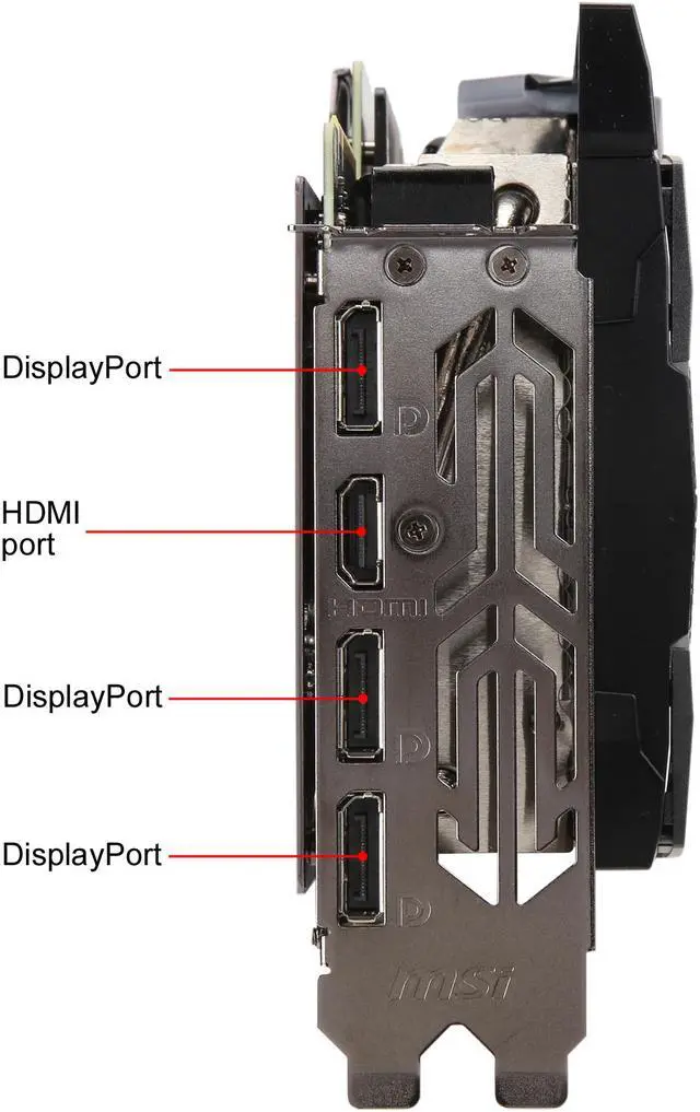 Alt view image 3 of 6 - MSI GeForce RTX 2070 SUPER 8GB GDDR6 PCI Express 3.0 x16 SLI Support Graphics Card RTX 2070 SUPER GAMING TRIO