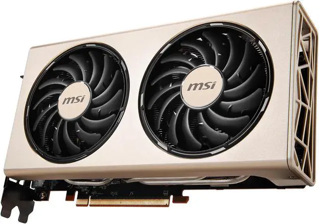 Alt view image 4 of 9 - MSI Radeon RX 5700 XT 8GB GDDR6 PCI Express 4.0 Graphics Card RX 5700 XT EVOKE OC